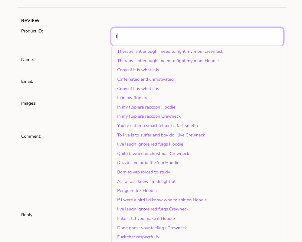 Echobrain how to create a review manually