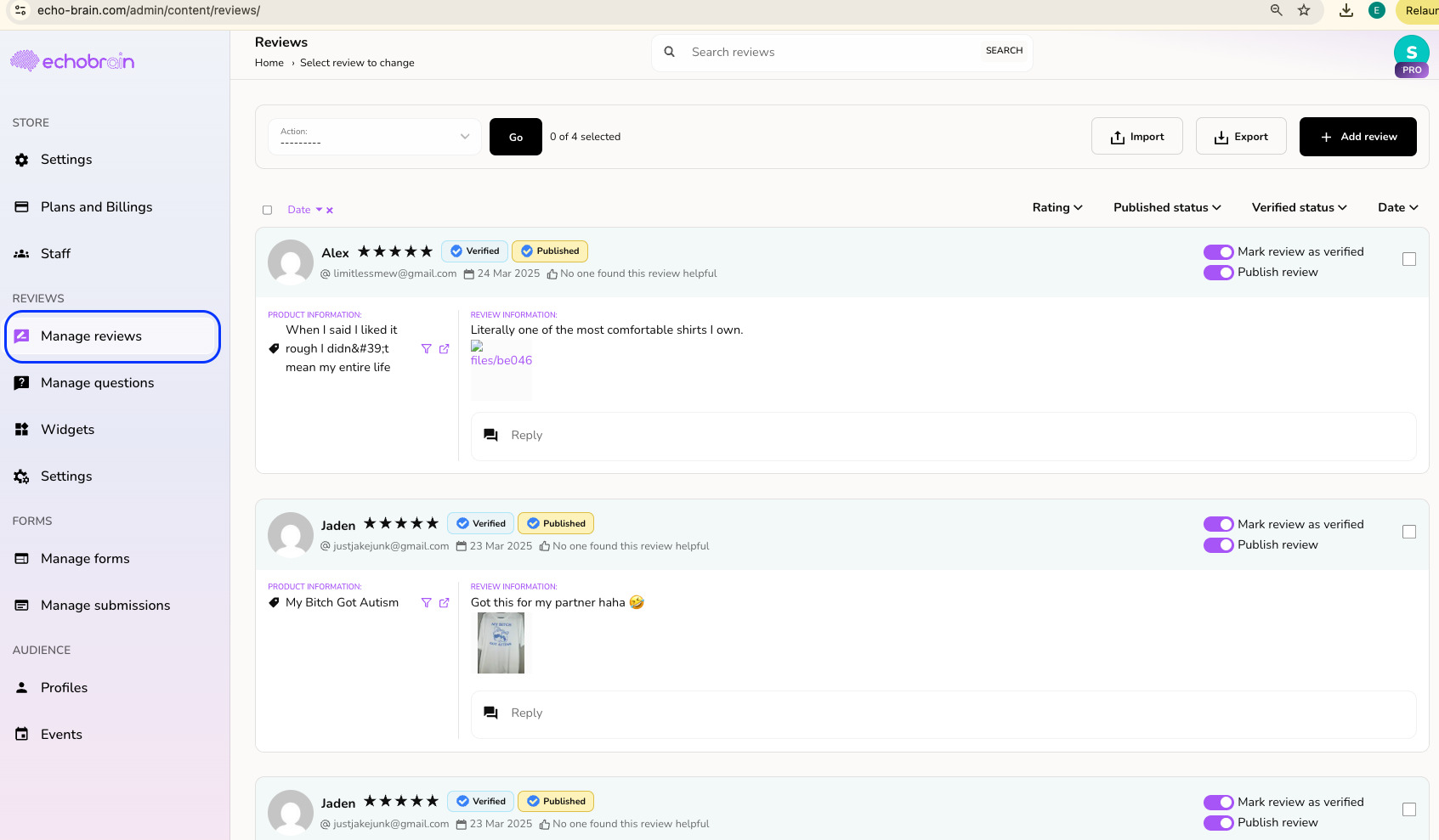 Echobrain reviews list