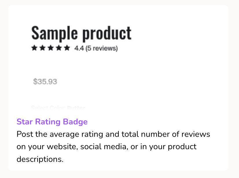 EchoBrain star rating badge on dashboard
